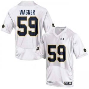 Men Aamil Wagner White Notre Dame Fighting Irish #59 College Football NCAA Jerseys 499332-338