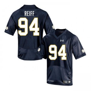 Men Joe Reiff Navy Notre Dame Fighting Irish #94 College Football Player Jerseys 222427-245