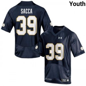 Youth Anthony Sacca Navy Notre Dame Fighting Irish #39 College Football 2025 Jersey 400408-807